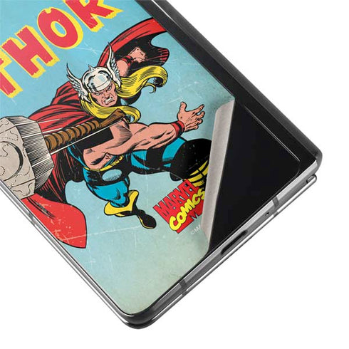 Marvel Classic Comics The Mighty Thor Galaxy Z Fold2 5G Skin