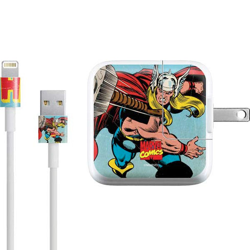 Marvel Classic Comics The Mighty Thor iPad Charger (10W USB) Skin