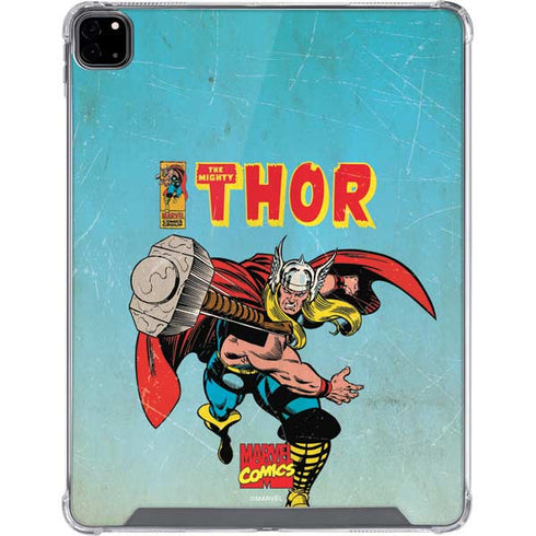 Marvel Classic Comics The Mighty Thor iPad Pro 12.9in (2020) Clear Case