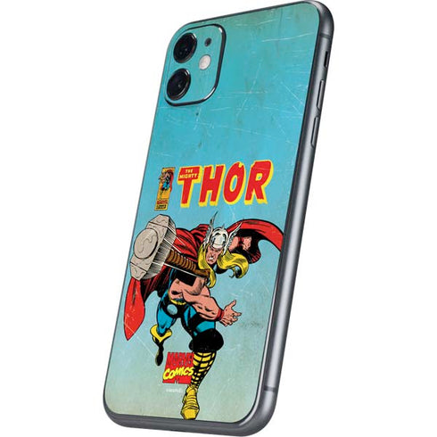 Marvel Classic Comics The Mighty Thor iPhone 11 Skin