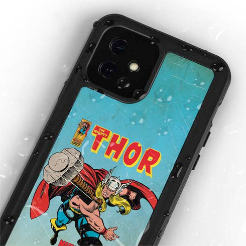 Marvel Classic Comics The Mighty Thor iPhone 12 Mini Waterproof Case