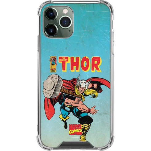 Marvel Classic Comics The Mighty Thor iPhone 12 Pro Clear Case