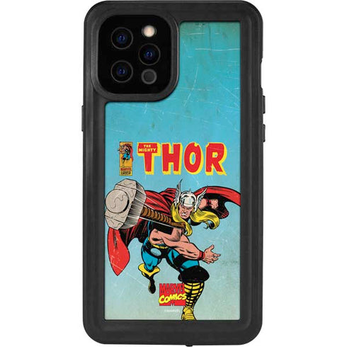 Marvel Classic Comics The Mighty Thor iPhone 12 Pro Max Waterproof Case
