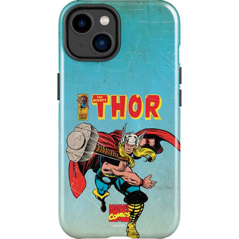 Marvel Classic Comics The Mighty Thor iPhone 14 Plus Impact Case