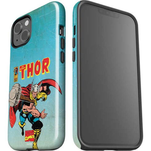 Marvel Classic Comics The Mighty Thor iPhone 15 Plus Impact Case