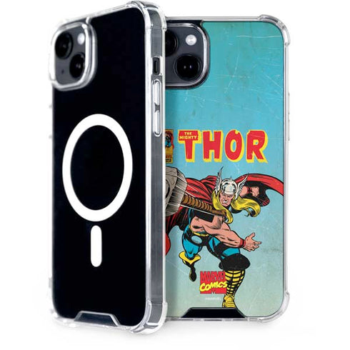 Marvel Classic Comics The Mighty Thor iPhone 15 Plus MagSafe Case