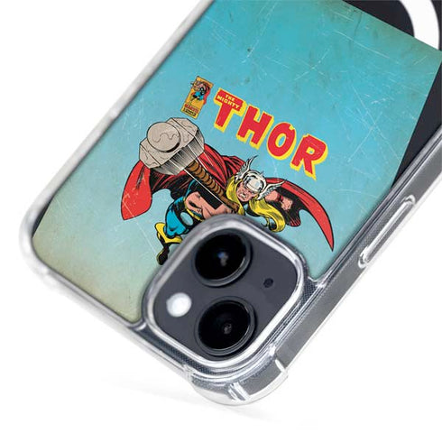 Marvel Classic Comics The Mighty Thor iPhone 15 Plus MagSafe Case