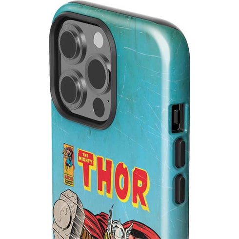 Marvel Classic Comics The Mighty Thor iPhone 15 Pro Impact Case
