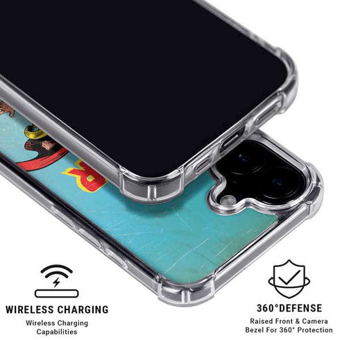Marvel Classic Comics The Mighty Thor iPhone 16 Clear Case