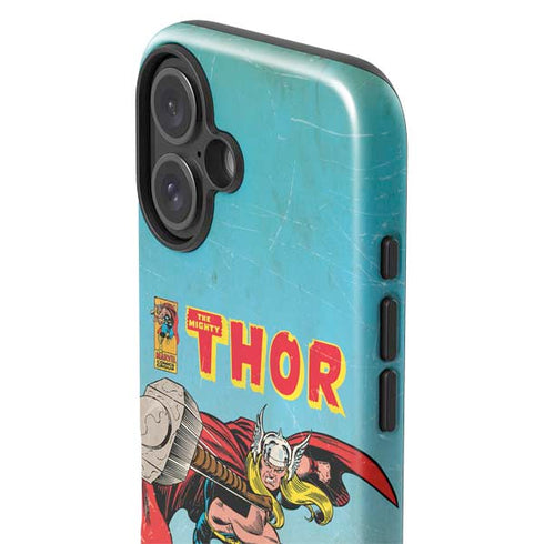Marvel Classic Comics The Mighty Thor iPhone 16 Impact Case
