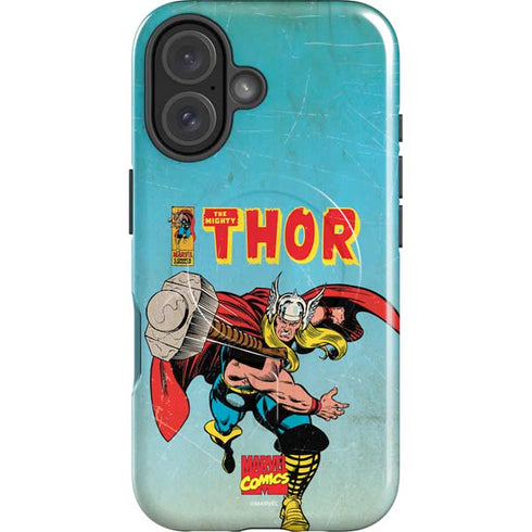 Marvel Classic Comics The Mighty Thor iPhone 16 Magsafe Impact Case