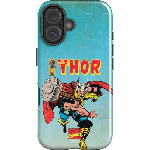 Marvel Classic Comics The Mighty Thor iPhone 16 Plus Impact Case