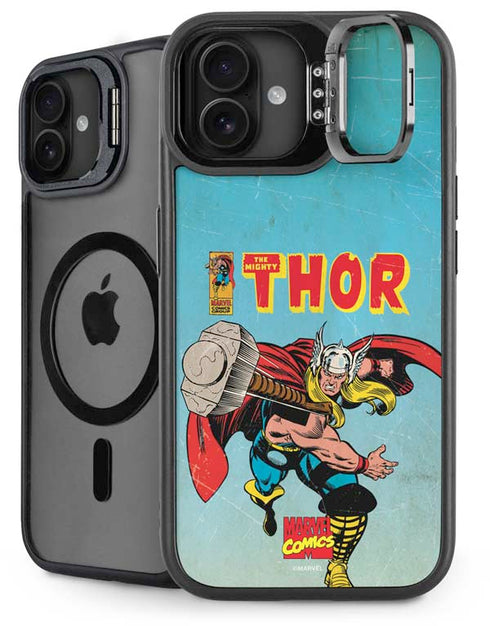 Marvel Classic Comics The Mighty Thor iPhone 16 Plus Kickstand Case