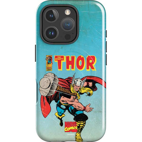 Marvel Classic Comics The Mighty Thor iPhone 16 Pro Max Magsafe Impact Case