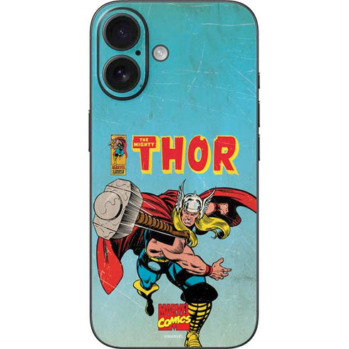 Marvel Classic Comics The Mighty Thor iPhone 16 Skin