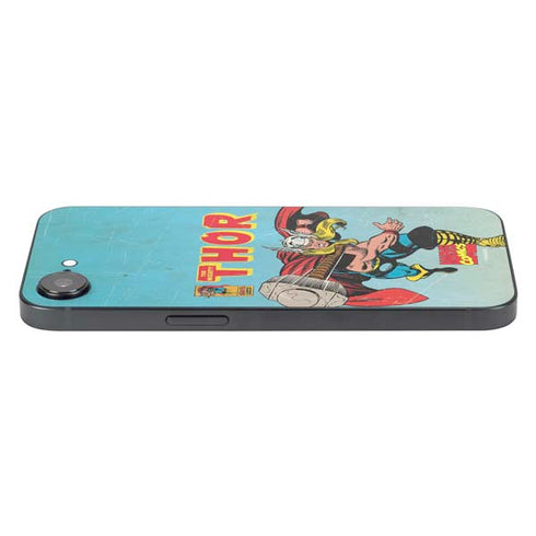 Marvel Classic Comics The Mighty Thor iPhone 16e Skin