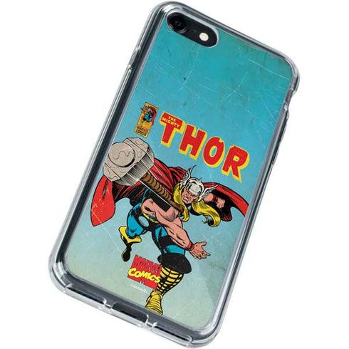Marvel Classic Comics The Mighty Thor iPhone SE (2nd & 3rd Gen) Clear Case