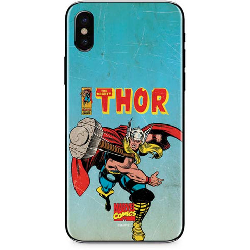 Marvel Classic Comics The Mighty Thor iPhone X Skin