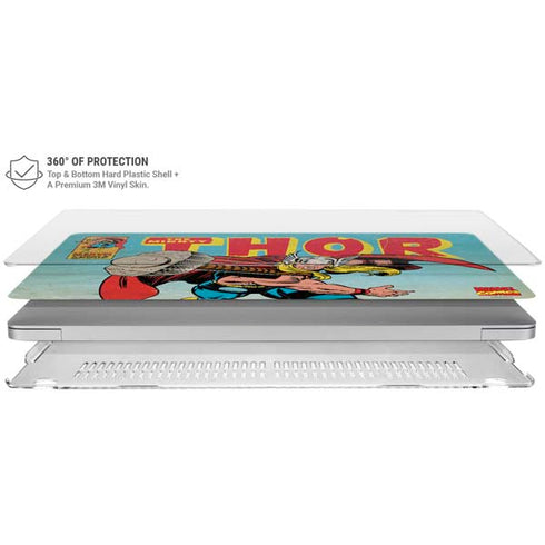 Marvel Classic Comics The Mighty Thor MacBook Air 15in (2023-2025) Case plus Skin
