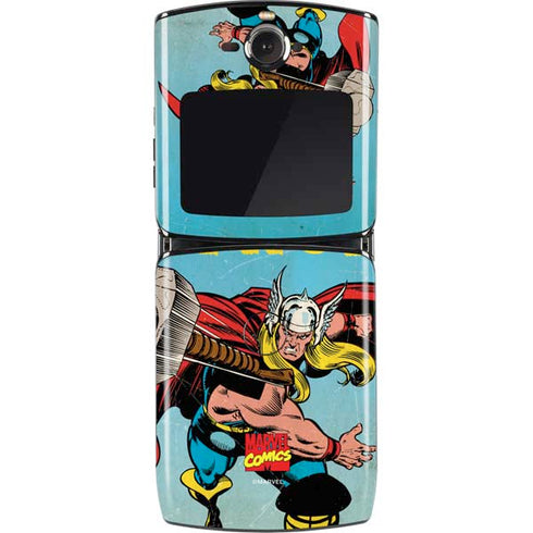 Marvel Classic Comics The Mighty Thor Motorola RAZR Skin