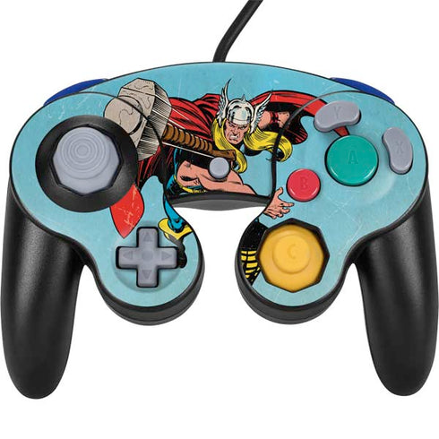 Marvel Classic Comics The Mighty Thor Nintendo GameCube Controller Skin