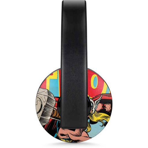 Marvel Classic Comics The Mighty Thor PlayStation 4 Gold Wireless Headset Skin