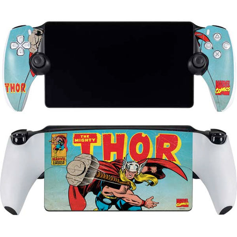 Marvel Classic Comics The Mighty Thor PlayStation Portal Remote Player Skin
