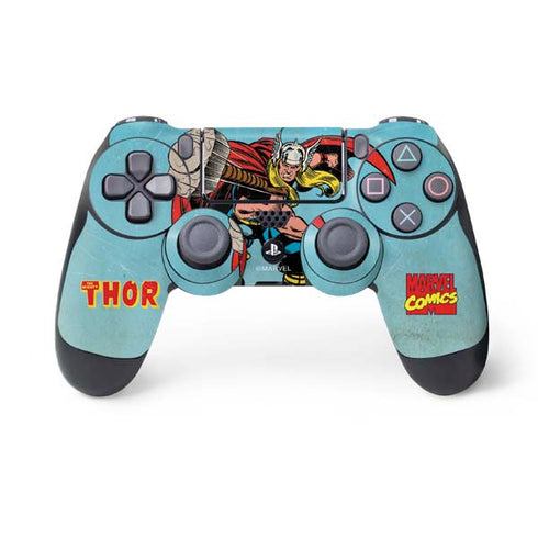 Marvel Classic Comics The Mighty Thor PS4 Controller Skin