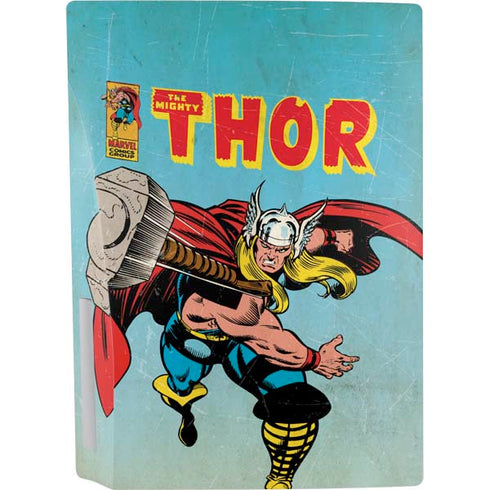 Marvel Classic Comics The Mighty Thor PS5 Console Skin
