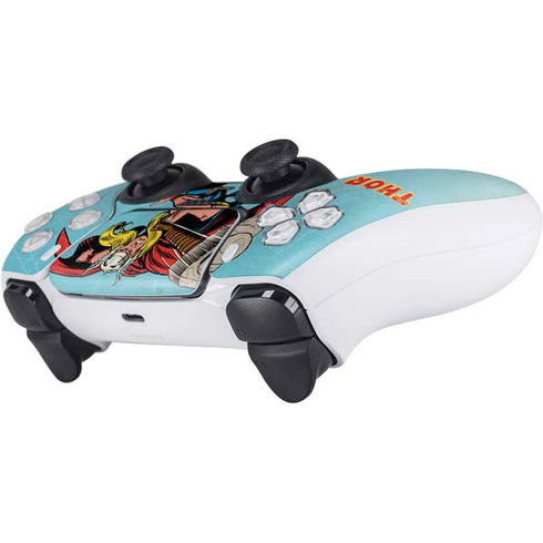 Marvel Classic Comics The Mighty Thor PS5 Controller Skin
