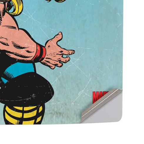 Marvel Classic Comics The Mighty Thor PS5 Pro Disk Console Skin