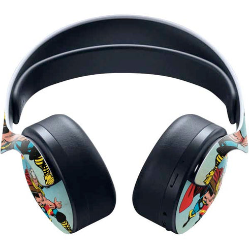 Marvel Classic Comics The Mighty Thor PULSE 3D Wireless Headset for PS5 Skin