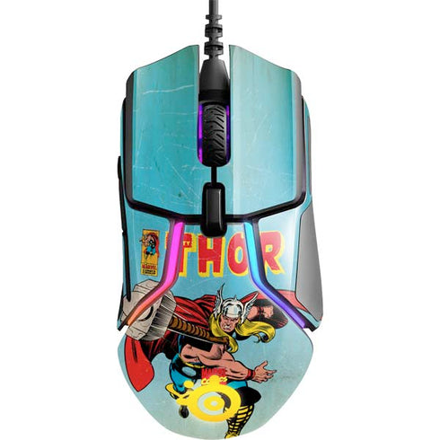 Marvel Classic Comics The Mighty Thor SteelSeries Rival 600 Gaming Mouse Skin