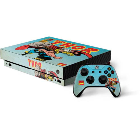 Marvel Classic Comics The Mighty Thor Xbox One X Bundle Skin