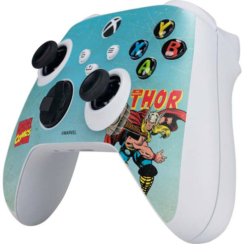 Marvel Classic Comics The Mighty Thor Xbox Series S Controller Skin