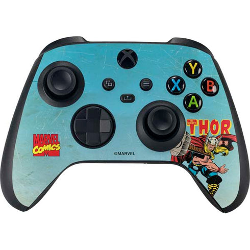 Marvel Classic Comics The Mighty Thor Xbox Series X Controller Skin