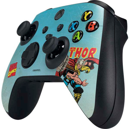 Marvel Classic Comics The Mighty Thor Xbox Series X Controller Skin