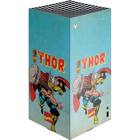 Marvel Classic Comics The Mighty Thor XBox Series X Digital Edition Console Skin