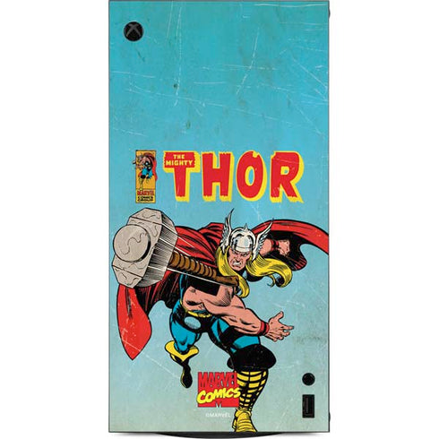 Marvel Classic Comics The Mighty Thor XBox Series X Digital Edition Console Skin