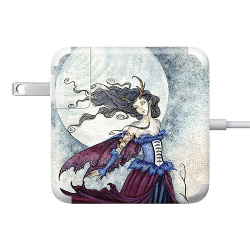 The Moon is Calling Fairy and Dragon by Amy Brown 85W Power Adapter (15 and 17 inch MacBook Pro Charger) Skin