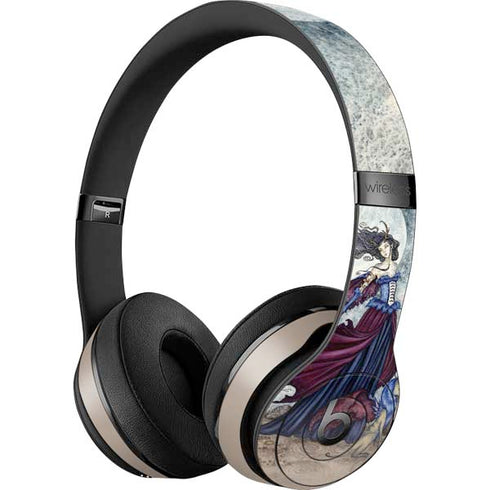 Amy Brown The Moon is Calling Fairy and Dragon Beats Solo 3 Wireless Skin