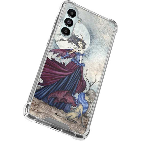 The Moon is Calling Fairy and Dragon by Amy Brown Galaxy A16 5G Clear Case