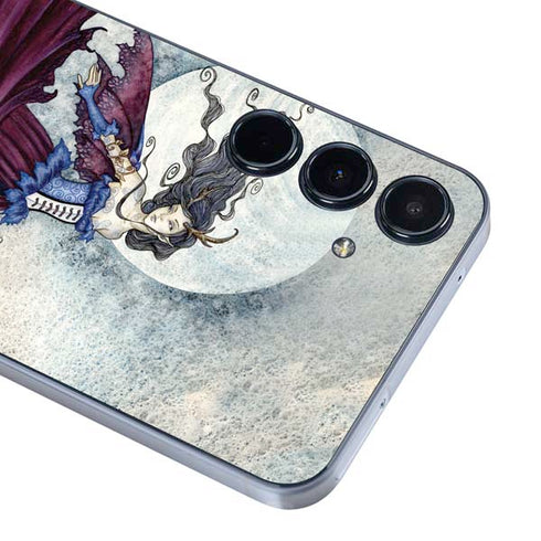 The Moon is Calling Fairy and Dragon by Amy Brown Galaxy A35 5G Skin