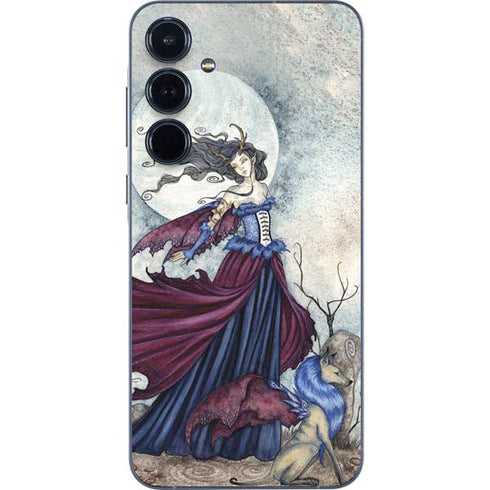 The Moon is Calling Fairy and Dragon by Amy Brown Galaxy A55 5G Skin