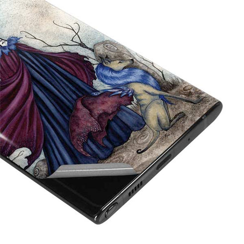 The Moon is Calling Fairy and Dragon by Amy Brown Galaxy Note 10 Plus Skin