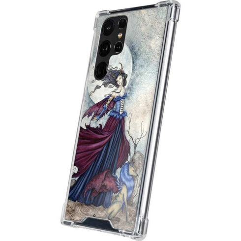The Moon is Calling Fairy and Dragon by Amy Brown Galaxy S23 Ultra Clear Case
