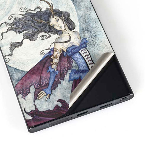 The Moon is Calling Fairy and Dragon by Amy Brown Galaxy Skins