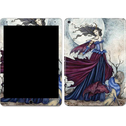 The Moon is Calling Fairy and Dragon by Amy Brown iPad Skins