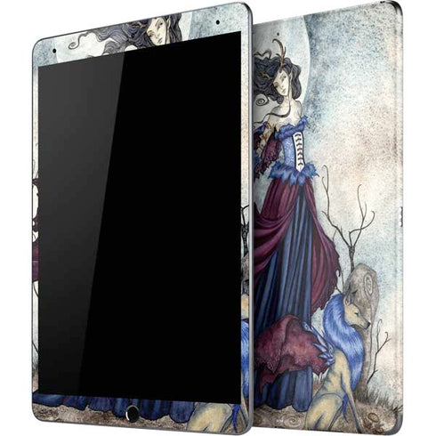 The Moon is Calling Fairy and Dragon by Amy Brown iPad Skins