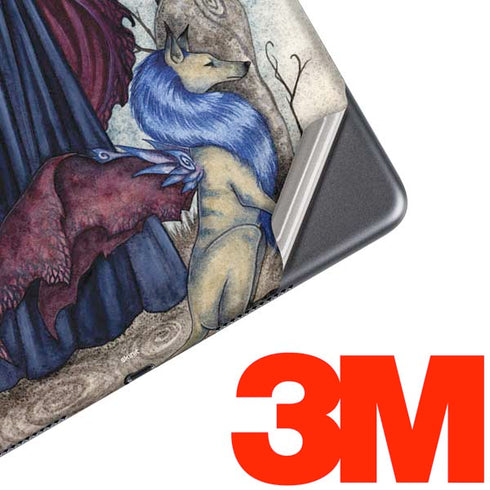 The Moon is Calling Fairy and Dragon by Amy Brown iPad Skins